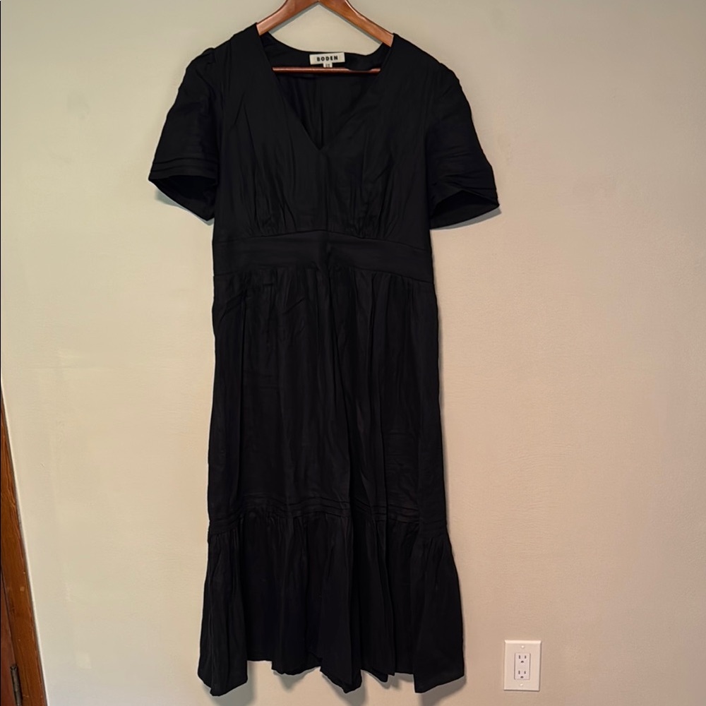 Boden Eve linen midi dress